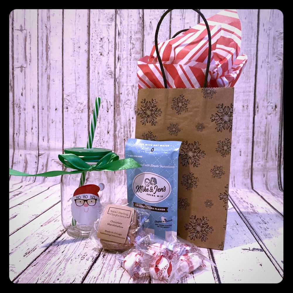 A Christmas sip hot cocoa